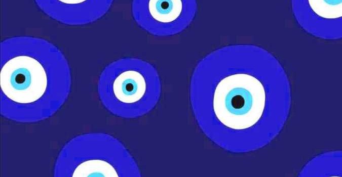 675x1200 Evil Eye Blue Wallpapers