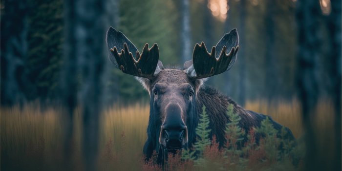 4608x3072 Free AI art images of moose