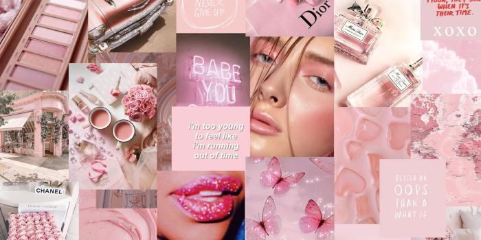 1920x1371 Collage Pink Computer Wallpapers