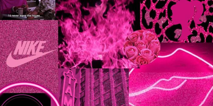 2304x4096 pink aesthetic collage Wallpapers