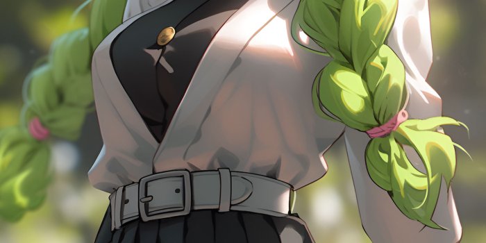 1463x3171 Demon Slayer Mitsuri Kanroji with