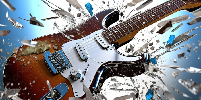 1200x673 Electric Guitar In The Midst Of