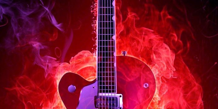 1125x2436 electric guitars iPhone Wallpapers Free
