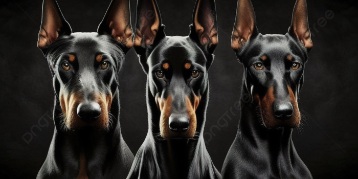 1200x686 Three Doberman Dogs Standing Side By