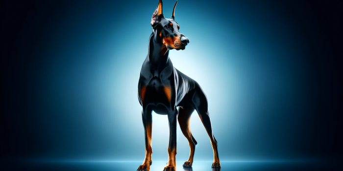 3584x2048 Majestic Doberman Pinscher HD Wallpaper