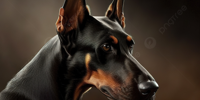1200x686 Doberman Dog Portrait Wallpapers