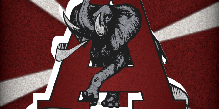 1215x2629 Alabama Crimson Tide Football logo