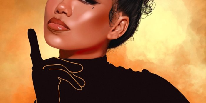 780x1103 Jhene Aiko Illustrative Poster