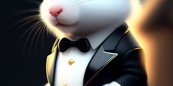 736x1104 Adorable Rat Wallpaper