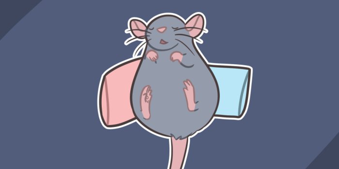 1280x720 Sleepy rat (Wallpaper!) by