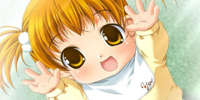 1366x768 Anime Baby Wallpapers