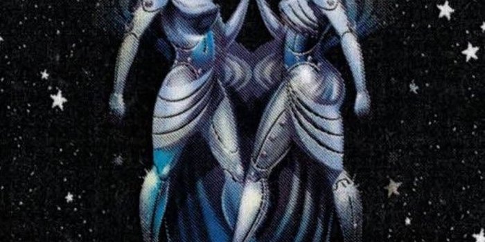 999x1920 Gemini Zodiac Starry Sky Wallpaper