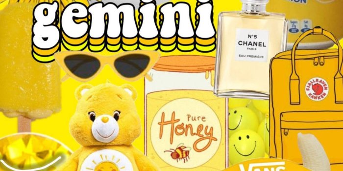 1080x1920 Download Gemini Zodiac Yellow Aesthetic