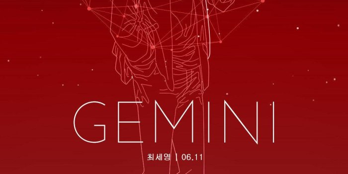 1080x1920 Gemini Zodiac Red Poster Wallpaper