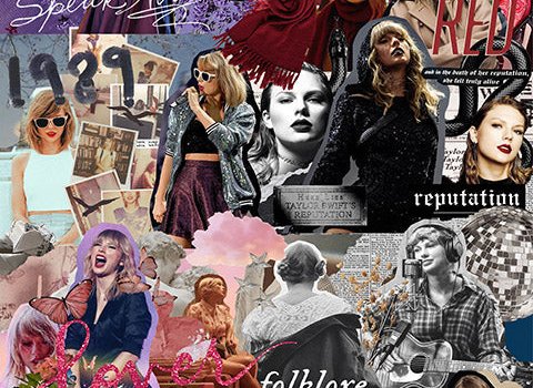 480x697 Taylor Swift Collage – Posterwa