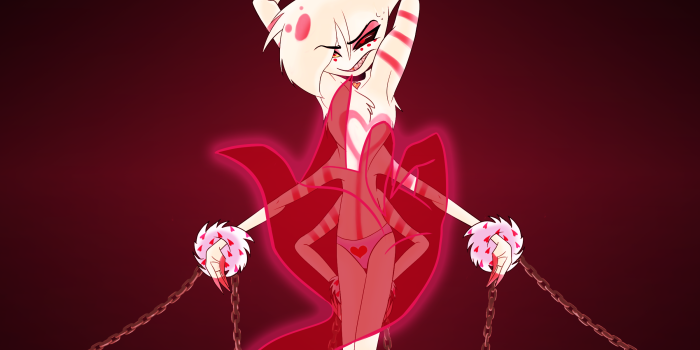 2400x3000 Angel Dust - Hazbin Hotel - Mobile