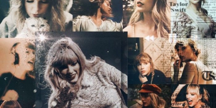 1080x1668 Taylor Swift Aesthetic Collage Wallpaper