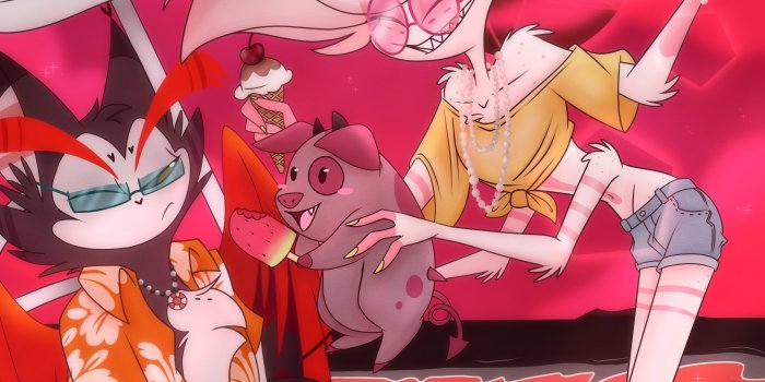 4096x3722 Mobile wallpaper: Tv Show, Hazbin Hotel