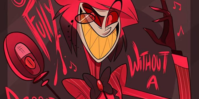 1313x1920 Alastor in Hazbin Hotel Wallpaper