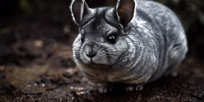 1200x673 Gray Chinchilla Looking Into Space