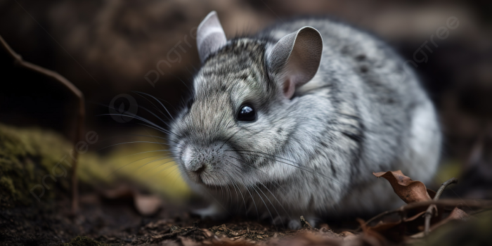1200x673 Grey And White Rodent Chinchilla At The
