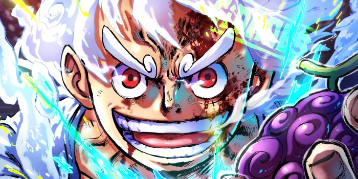 4096x2304 Monkey D. Luffy Gear 5 by Cidades_Art