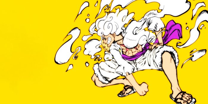 3840x2160 One Piece Luffy Gear 5 HD Wallpaper by