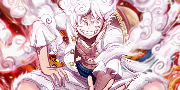 1920x1080 D. Luffy - Gear 5th Animated Wallpaper