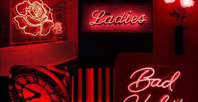 675x1200 Red Aesthetic Wallpaper | Red and black