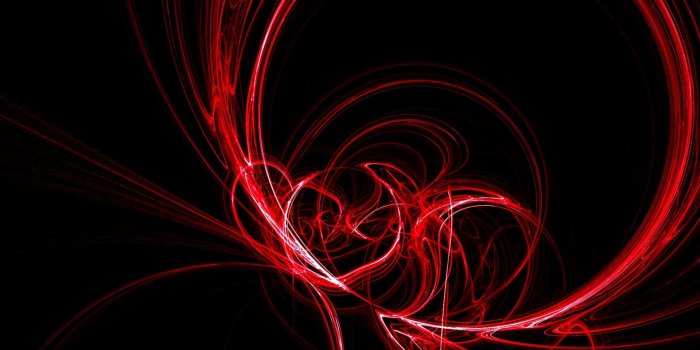 1920x1080 Download Vibrant Neon Red Backdrop