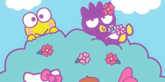 736x1308 Hello Kitty and Friends Wallpaper