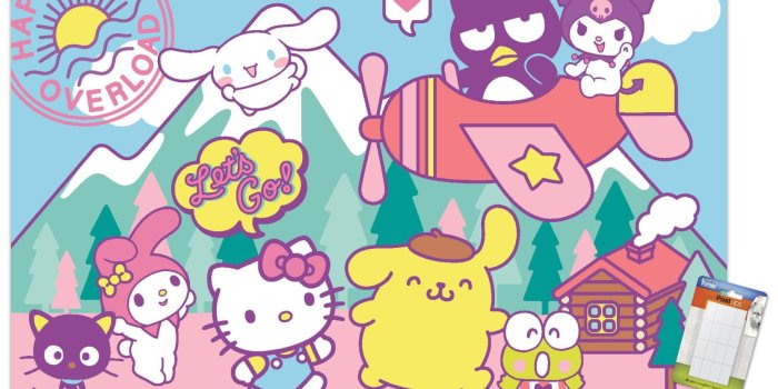 1691x1086 Happiness Overload Wall Poster, 22.375