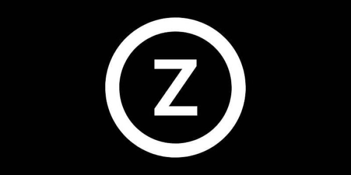 800x1422 White Letter Z Wallpaper
