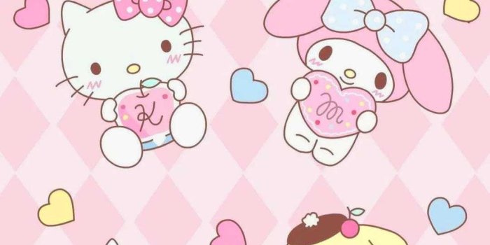 1081x1920 Hello Kitty And Friends Wallpaper - iXpap