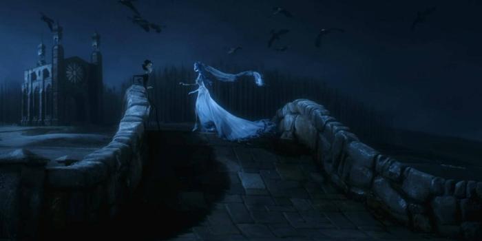 1600x900 Corpse Bride Stone Bridge Wallpaper