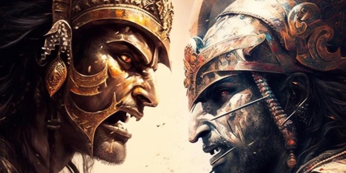 1024x1024 Recreating Indian Mahabharata legends