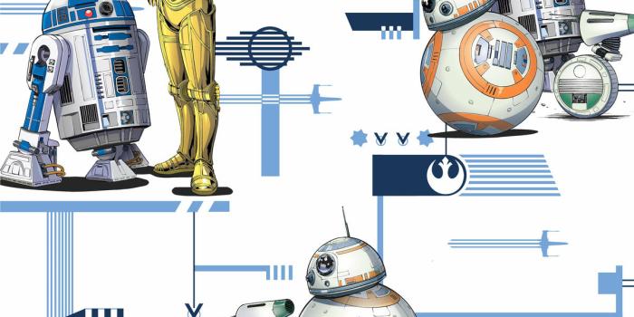 1200x1200 The Rise of Skywalker Droids Wallpaper