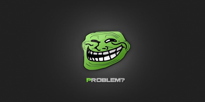 1920x1080 HD wallpaper: green troll face