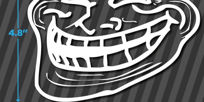 1200x1200 Internet Troll Face Meme - 6.0