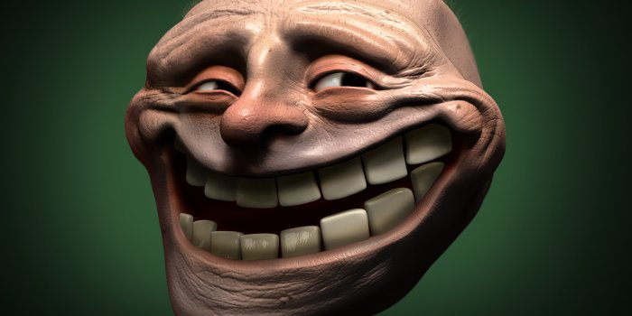 1449x900 ArtStation - Troll Face