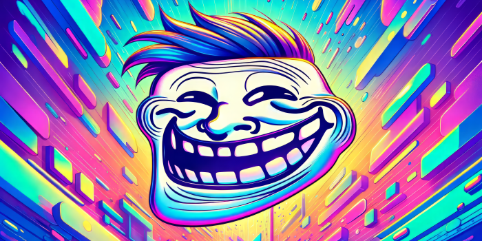 3584x2048 Troll Face HD Wallpaper - Vibrant Meme
