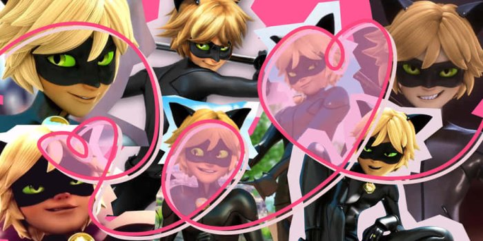 900x506 100+] Cute Cat Noir Wallpapers