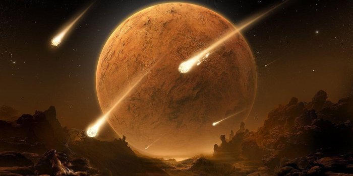 1680x1050 Meteor Shower Wallpapers