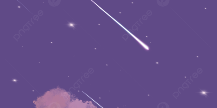 1200x2400 Purple Night Sky Meteor Cloud Mobile