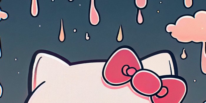 1183x2560 Aesthetic Hello Kitty Wallpaper 4k