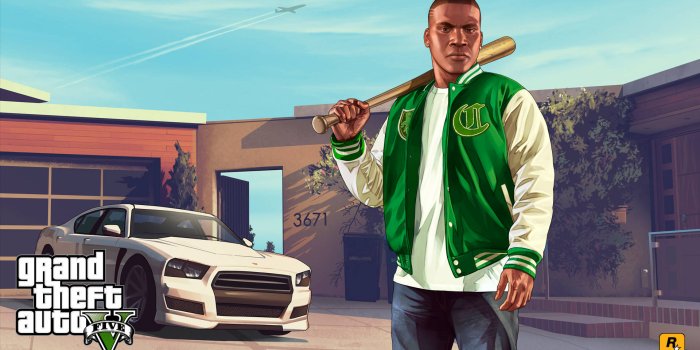 1920x1080 GTA 5 Franklin In Varsity Wallpaper