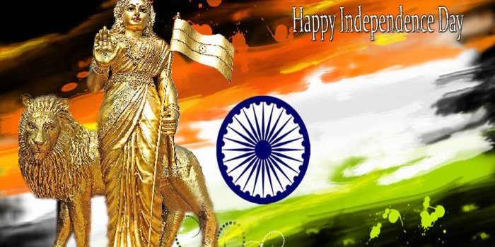 1600x1024 Happy 72th Independence Day of India HD
