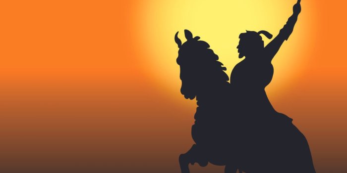 1200x1200 Chhatrapati Shivaji Maharaj Riding