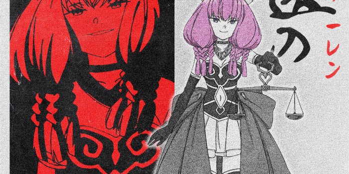 1440x1798 Beyond Journey's End brutalist anime poster