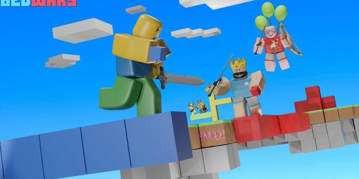 1200x675 a fan art for #bedwars. #GFX #noob